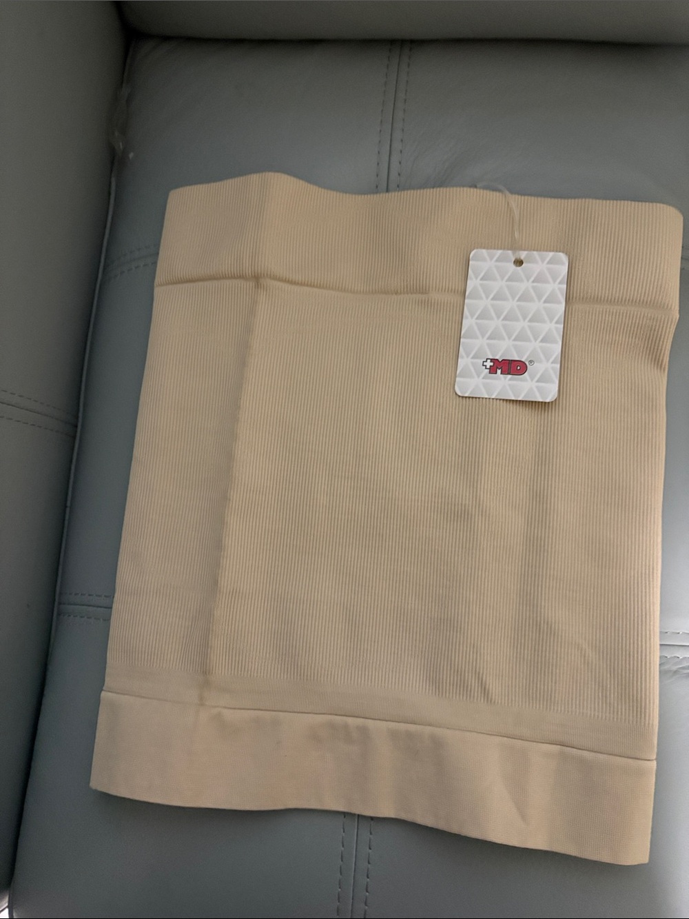 Seamless Shapewear Midsection Tube in Beige -
